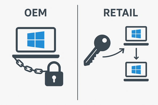 Windows Retail vs OEM — quale scegliere?