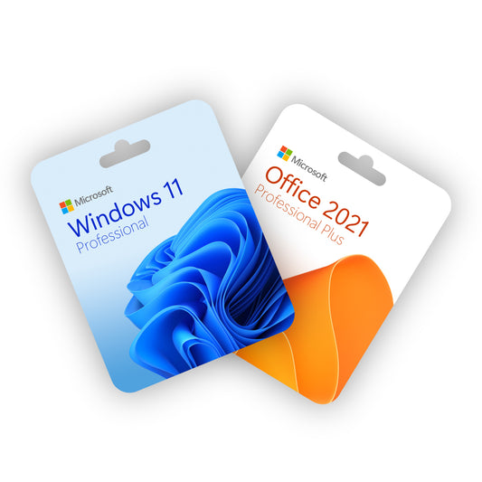Bundle Windows 11 Pro Retail + Office 2021 Pro Plus a Vita