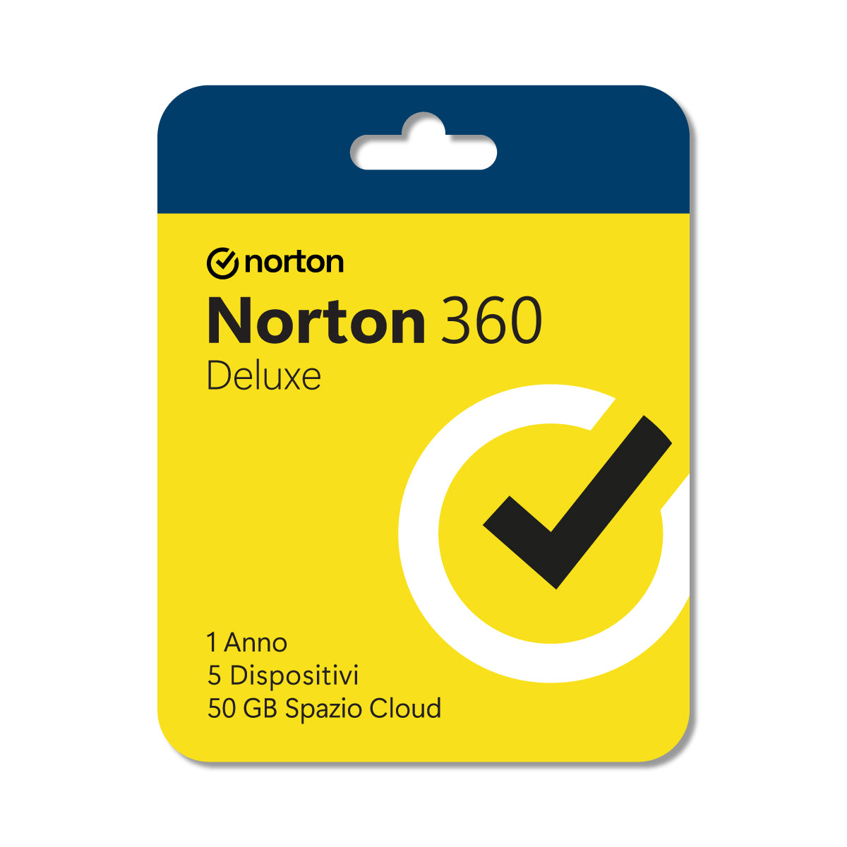 Norton 360 Deluxe 2026 - Antivirus 5 Dispositivi - 50GB Cloud - Licenza 1 Anno