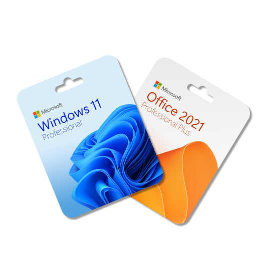 Bundle Windows 11 Pro Retail + Office 2021 Pro Plus a Vita