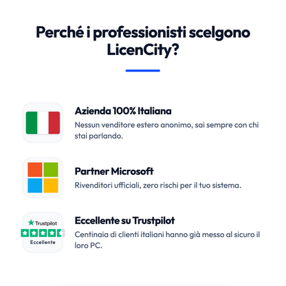 Microsoft Windows 10 Pro OEM - Licenza a vita